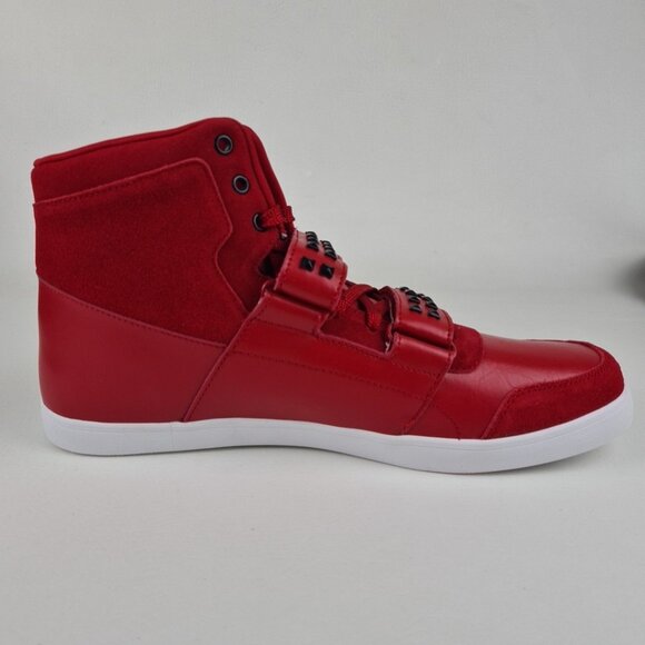 REEBOK  DIBELLO MID STUDDED Red Leather Sneakers Men Shoes main image 10
